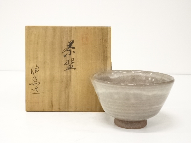 JAPANESE TEA CEREMONY / CHAWAN(TEA BOWL) / MIYAJIMA WARE / ARTISAN WORK